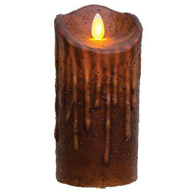 Mustard Flicker Pillar, 6
